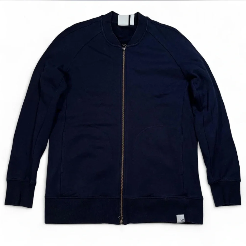 Adidas Originals Men's XbyO Track Jacket Size L Navy Blue Full‎ Zip